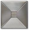 Marazzi I Metalli Di Marazzi Accentuate Deco 6 X 6 Modern Wall Brushed Nickel Tile & Stone
