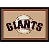 Milliken San Francisco Giants 5 X 8 San Francisco Giants Spirit Area Rugs