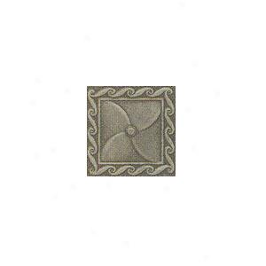 Mohawk Accent Statements - Metals Vintage Pewter Scrollwork Insert Tile & Stone