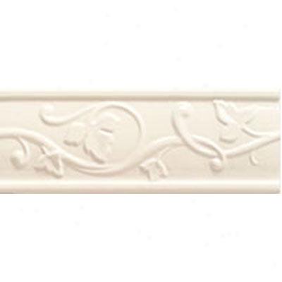 Mohawk Accent Statements - Ceramic Ivory Lace Castlemere Accent Strip Tile & Stone