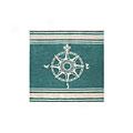 Nejad Rugs Classic Compass 4 Square Teal Area Rugs