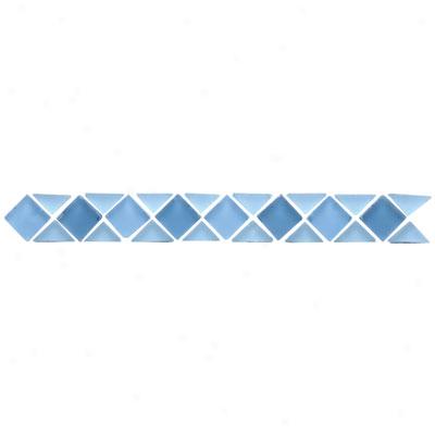 Original Style Sma1l Triangle & Square Clear Glass Borders Geenva Tile & Stone