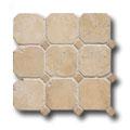 Original Denominate Venetian Octagon Mosaic Crema Tile & Stone
