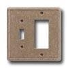 Questech Dorset Switch Plates - Noche Toggle Gfci Combo Tile & Stone