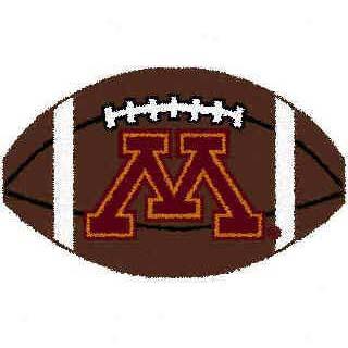 Strike Off Company, Inc Minnesota University Minnesota Football 3 X 6 Area Rugs
