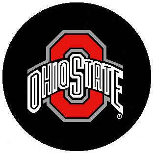 Strike Off Company, Inc Ohio State University Ohio State Round Rug 24