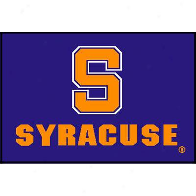 Strike Off Company, Inc Syracuse University Syracuse Entry Mat 2 X 3 Area Rugs