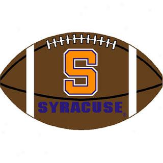 Strike Off Company, Inc Syracuse University Syracuse Football 3 X 6 Area Rugs