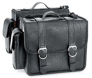 Zip-off Braoded Compact Saddlebag