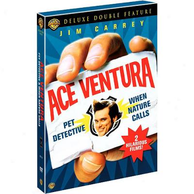 Ace Ventura Deluxe Double Feature: Pet Detectivs / When Naturd Calls (widscreen)