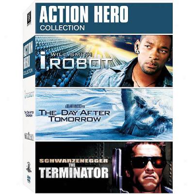 Action Hero Collection: Thr Day After Tomorrow / I, Robot / The Terminator (widescreen)