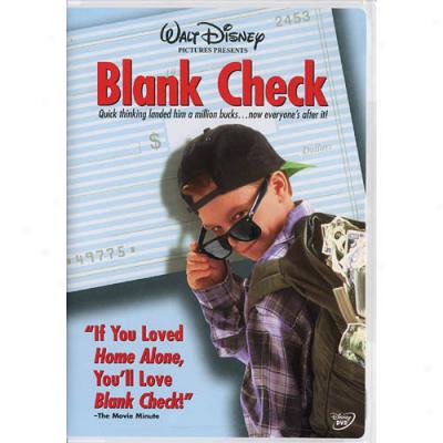 Blank Check (full Frame)