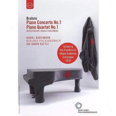 Daniel Barenboim / Berliner Philharmoniker: Brahms - Piano Concefto No. 1 / Piano Quartet No. 1 (widescreen)