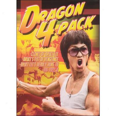 Dragon 4 Pack: Clones Of Bruce Lee / Bruce's Fist Of Vengeance / Bruce Lee's Deadly Kung Fu / Big Boss Ii
