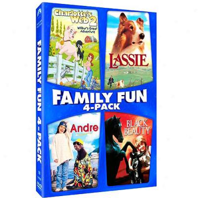 Household Pleasantry Four-pack Collection: Anrde / Black Beauty / Charlotte's Web 2: Wilbur's Grand Adventrue / Lassie (widescreen)