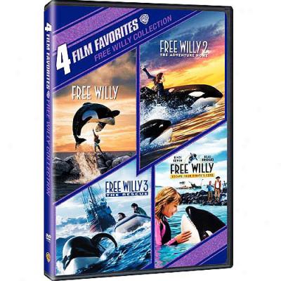 Free Willy Collection: 4 Film Favorites (widescreen)