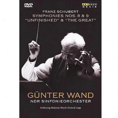Gunter Wand / Ndr Sinfonieorchester: Bruckner - Symphony Not at all. 9 / Schubert - Symphony No. 8 (widescreen)