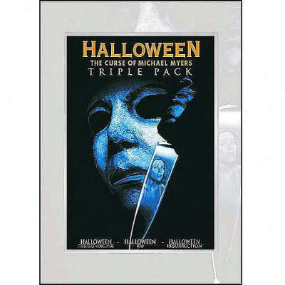 Halloween Triple Pack [3 Discs] (widescreen)