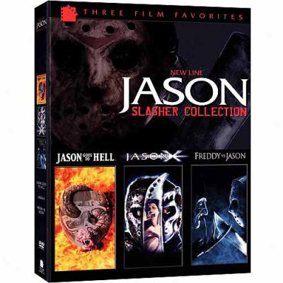 Jason Slasher Collection: Jaskn Goes To Hell / Jason X / Freddy Vs. Jason (3-disc) (widescreen)