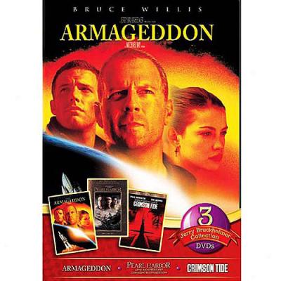 Jerry Bruckheimer 3-pack: Armageddon / Pearl Harbor / Crimson iTde (widescreen)
