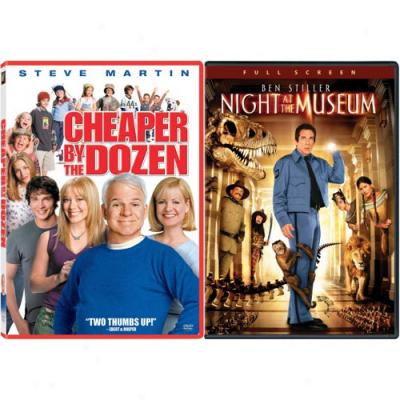 Night At The Museum / Cheaper By The Dozen (2-pack) (widescreen)
