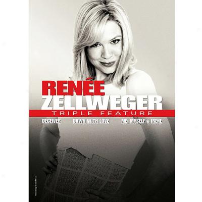 Renee Zellweger Triple Feature: Down With Have affection for / Me, Myself, And Irene / Deceiver (widescreen)