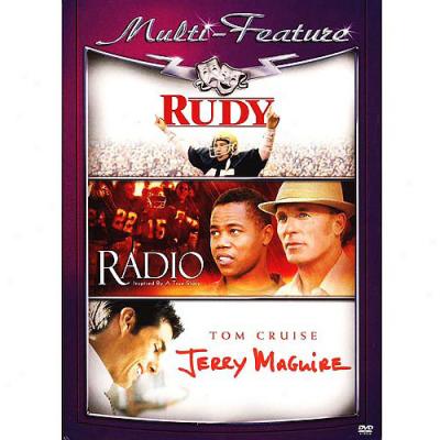 Rudy / Radio / Jerry Maguire (triple Feature) (widescreen)