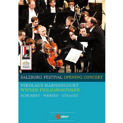 Salzburg Festival Opening Concert 2009: Schubert / Webern / Strauss (widescreen)