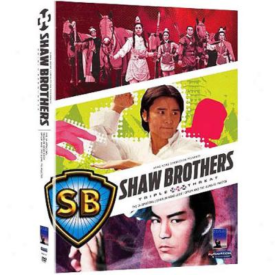 Shaw Brothers Triple Threat: The 14 Amazons / Shaolin Hand Lock / Opium And The Kung-fu Master (widescreen)