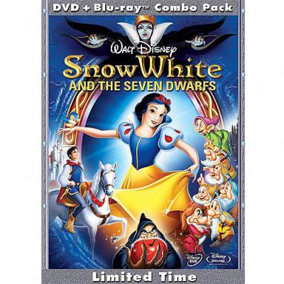 Snow Of a ~ color And The Seven Dwarfs (standard Dvd + 2 Disc Blu-ray) (full Frame)