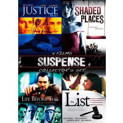 Suspense Collector's Set: The List / When Justice Fails / Shaded Places / Life Before This (widescreen)