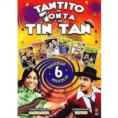 Tantito De Tonta Y De Tin Tan (6-peliculas) (spanish)