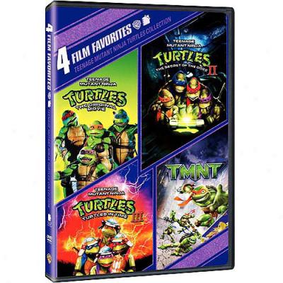 Teenage Mutant Ninja Turtles Collection: 4 Film Favorites (widescreen)
