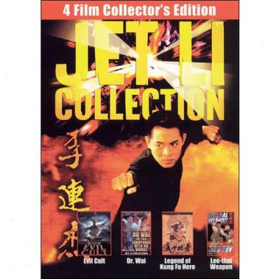 The Jet Li Collection: Evil Cult / Dr. Wai / Legend Of King Fu Hero / Lee-thal Weapon (full Frame)