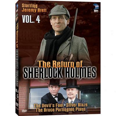 The Return Of Sherlock Holmes, Vol.4: The Devil's Foot / Silver Blaze / The Bruce Partington Plans (full Frame)