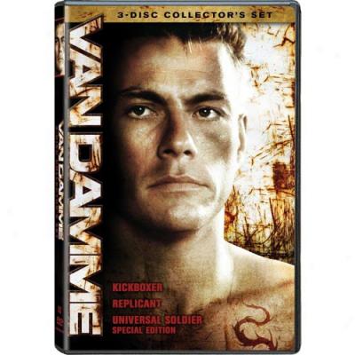 Van Damme Triple Feature: Kickboxer / Replicant /universal Soldier (collector's Edition) (widescreen, Full Frame)
