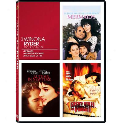 Winona Ryder Treble Feature: Mermaids / Autumn In New York / Great Balls Of Fire! (widescreen)