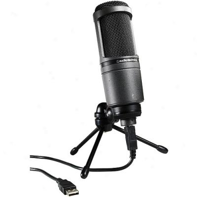 Audio Technica At2020 Usb Condenser Microphone