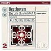 Beethoven: The Late Quartets, Vol.1 (2cd) (remaster)