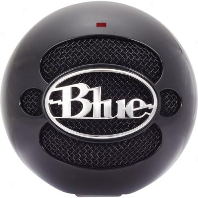 Blue Microphones Snowball Usb Condenser Microphone, Gloss Black