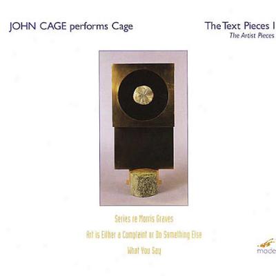 Cage Performs Cage: The Text Pieces I - The Artist Pieces (2cd) (cd Slipcase)