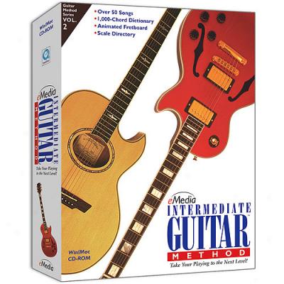 Emedia Intermediate Guitar Method Instructional Software - Volume 2