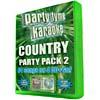 Party Tyme Karaoke: Country Party Pack 2 (4 Disc Box Set)