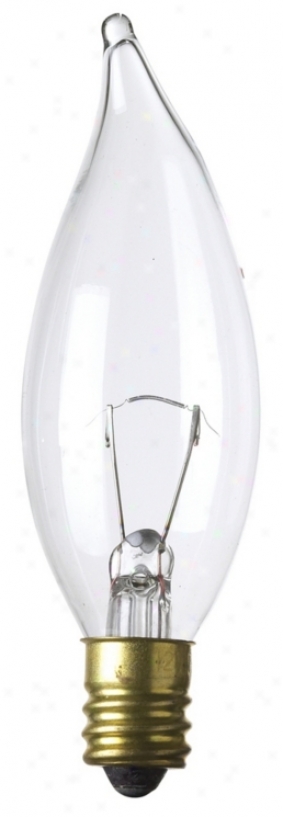 25 Watt 12-volt Clear Low Voltage Candelabra Bulb (37713)