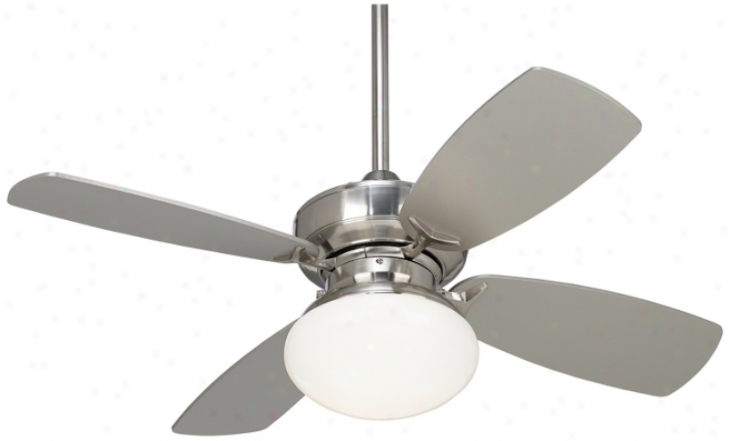 36&quof; Casa Vieja Outlook Brushed Nickel Ceiling Fan (m2746)