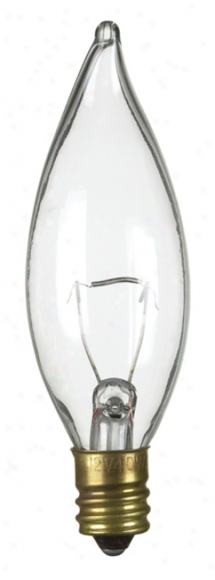 40 Watt Candelabra 12 Volt Light Bulb (46408)