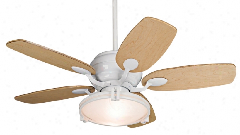 43" Casa Vieja Casa Optima Maple Ceiling Fan With Far (86645-98740-15672-74782-74780)