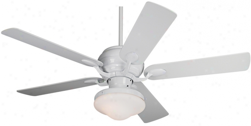 52" Casa Optima&#8482; White Finish Ceiling Fan (86645-89810-73981)