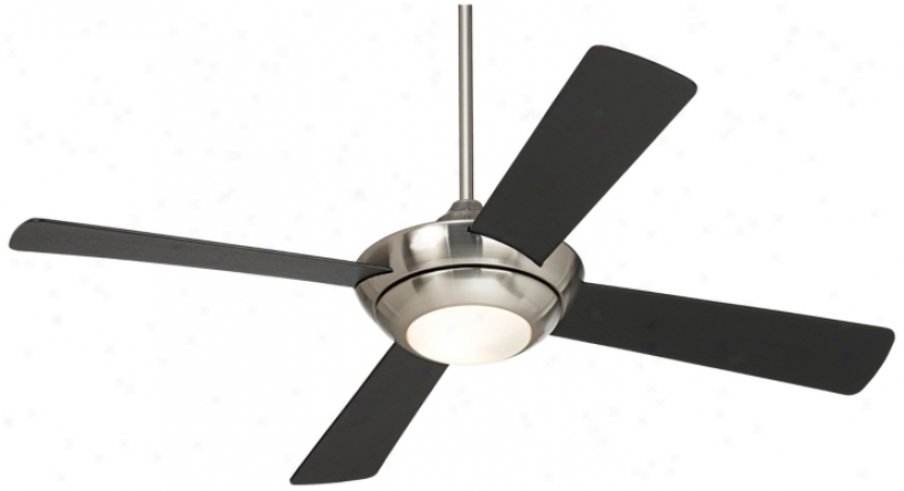 52" Casa Vieja Debute Bruhed Nickel Ceiling Fan (m2473)