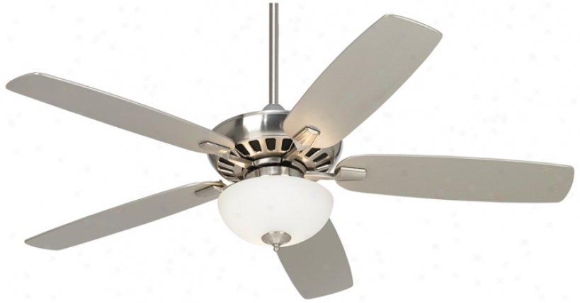 52" Journey Brushed Nickel Ceiling Fan (m2750-m4829)